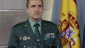 El jefe del Estado Mayor de la Guardia Civil José Manuel Santiago