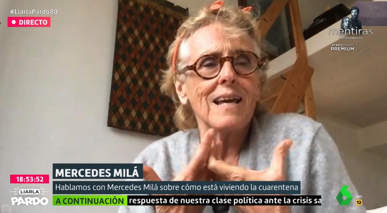 Mercedes Milá en 'Liarla Pardo'. Fuente: laSexta.
