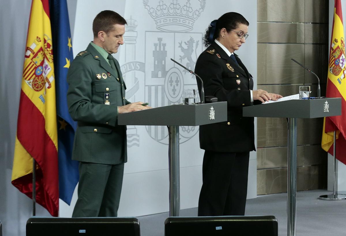 El jefe del Estado Mayor de la Guardia Civil, José Manuel Santiago