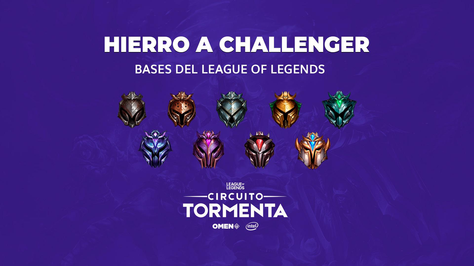 League of Legends: Hierro a challenger 