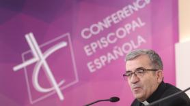 El secretario general de de los obispos, Luis Argüello, habla de la renta mínima. EP
