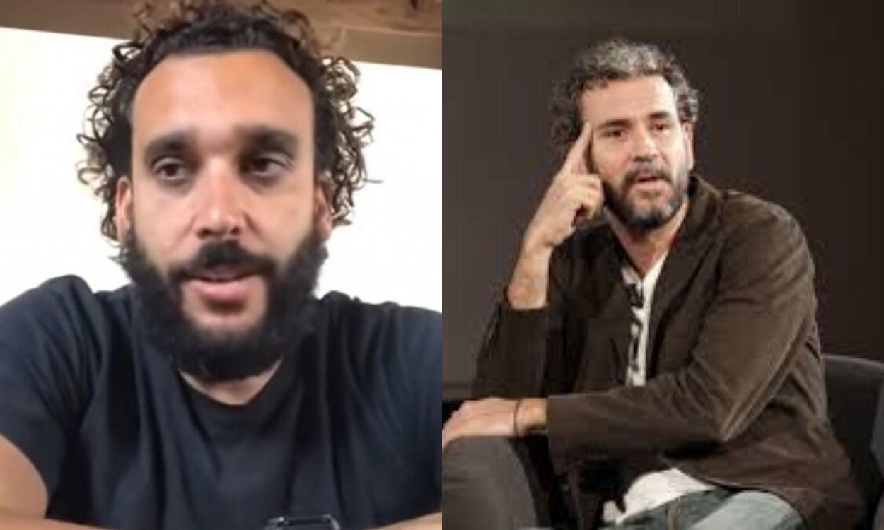 Montaje de Spiriman y Willy Toledo