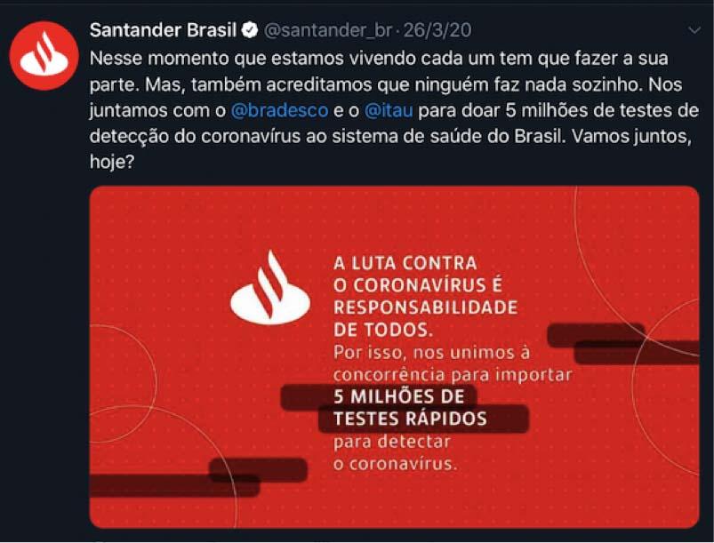 Tuit Banco Santander 2