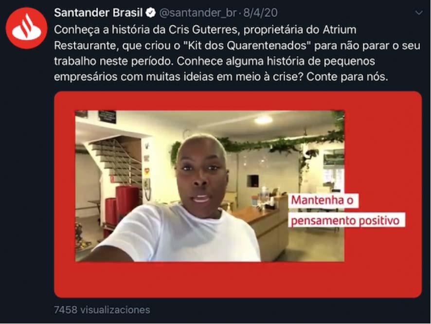 Tuit Banco Santander 3