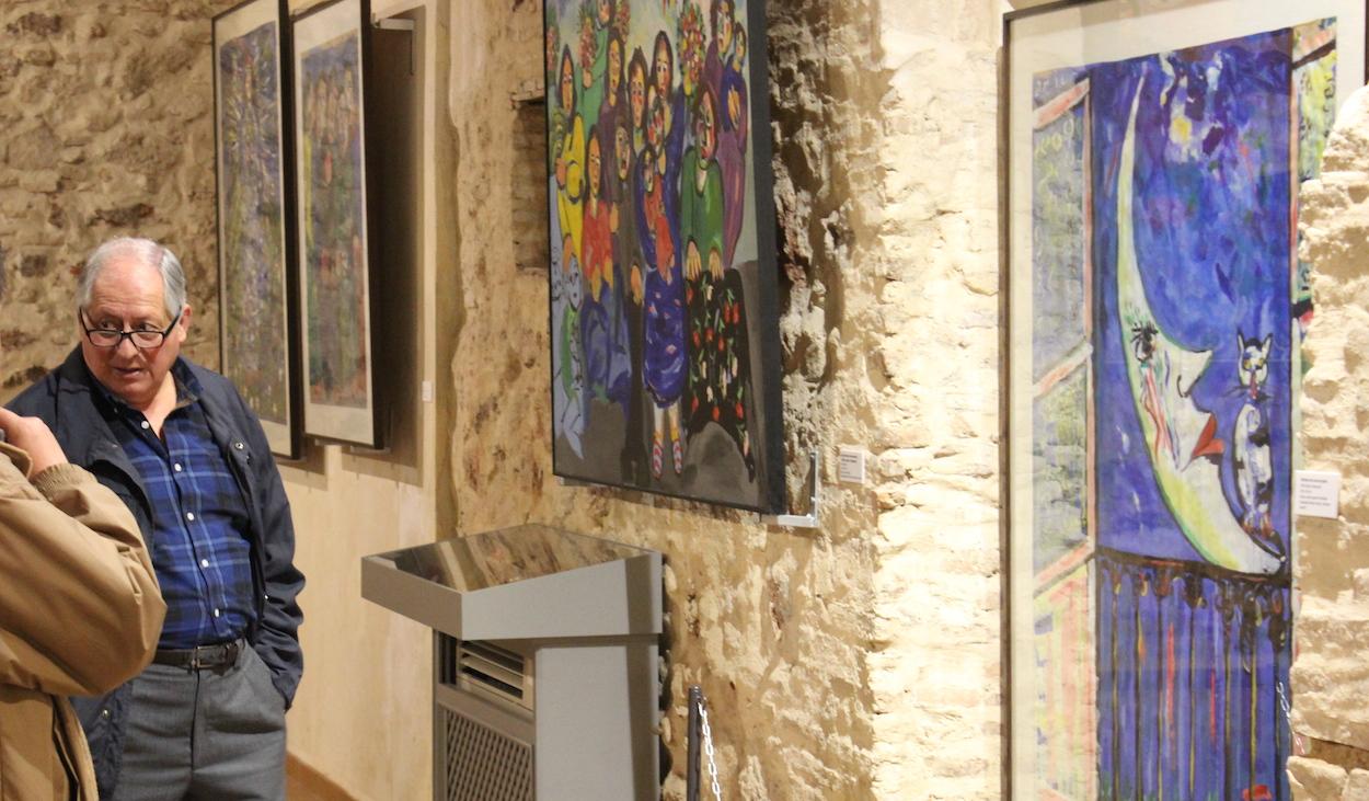 Felipe Alcaraz, en una imagen de archivo visitando el Centro de Interpretación Ocaña de Cantillana.