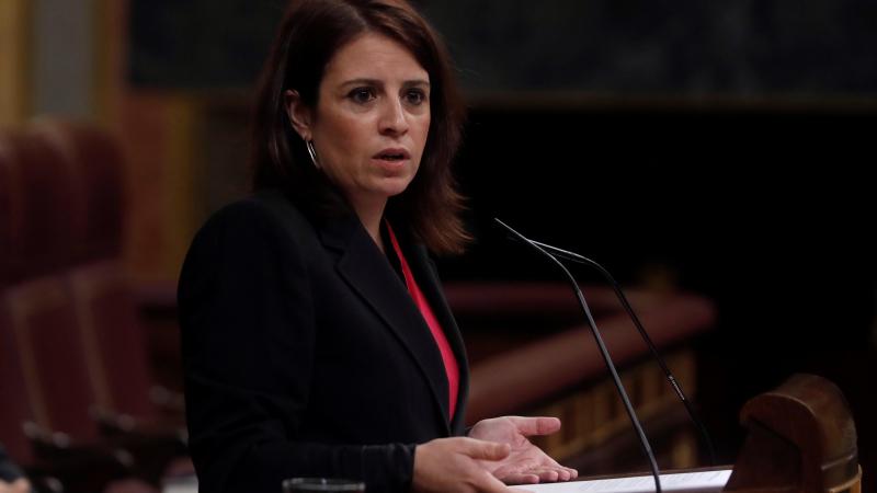 La portavoz socialista, Adriana Lastra