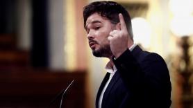 El portavoz de ERC, Gabriel Rufián