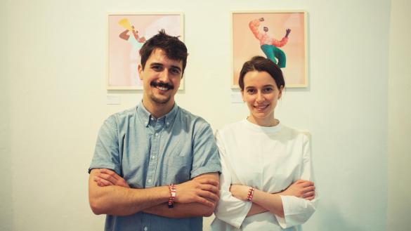 El dúo del estudio de ilustración y animación Cabeza Patata participa en las actividades digitales de Fundación "laCaixa"