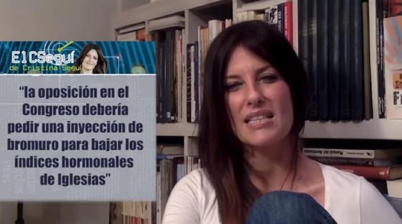 Cristina Seguí en 'Estado de Alarma'. Fuente: Youtube.