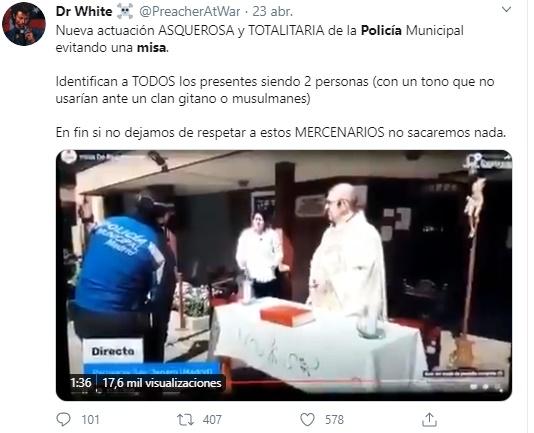 Tachan la actuación policial de asquerosa