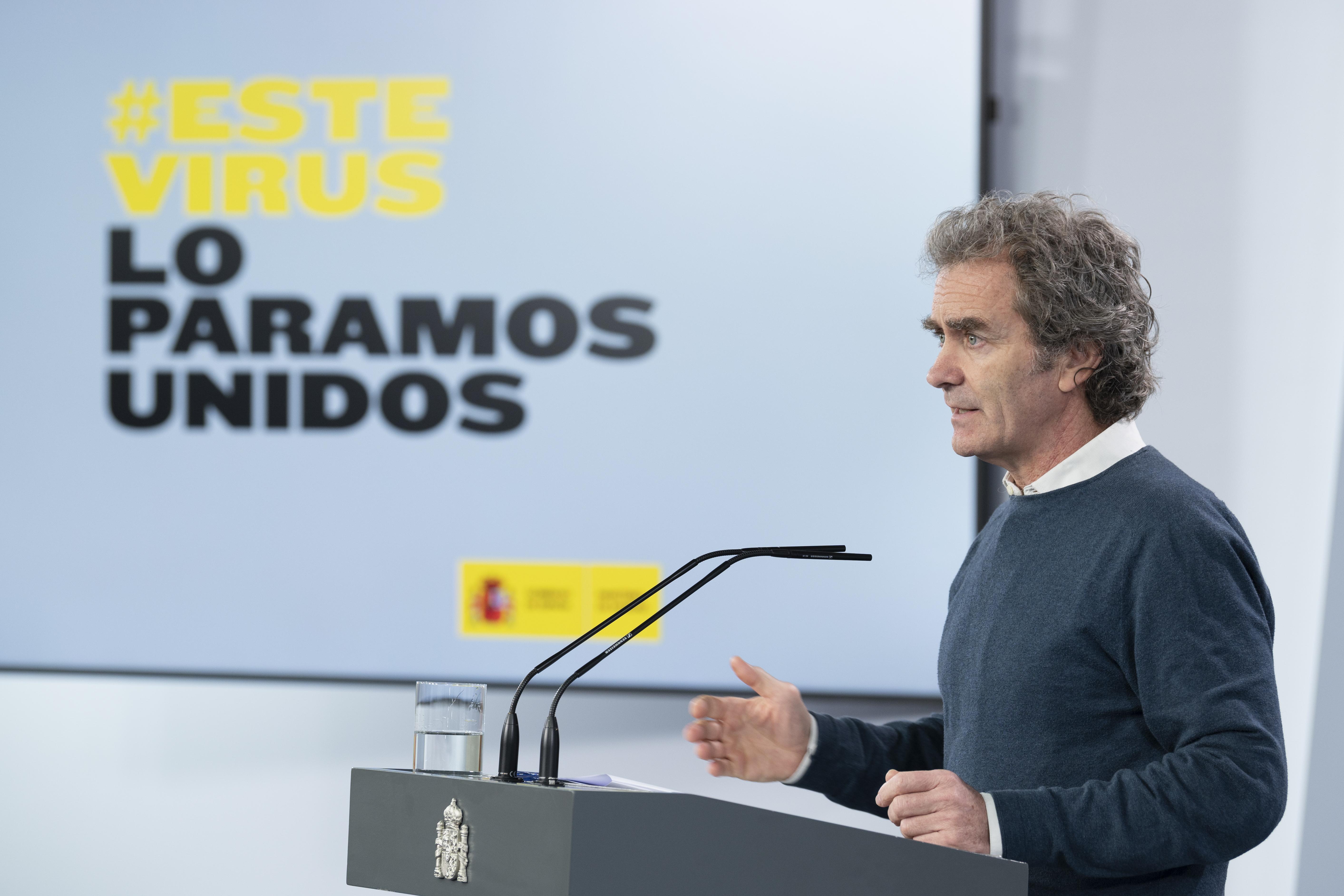 Fernando Simón en rueda de prensa / EuropaPress