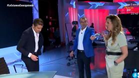 Alfonso Merlos y Marta López. Mediaset
