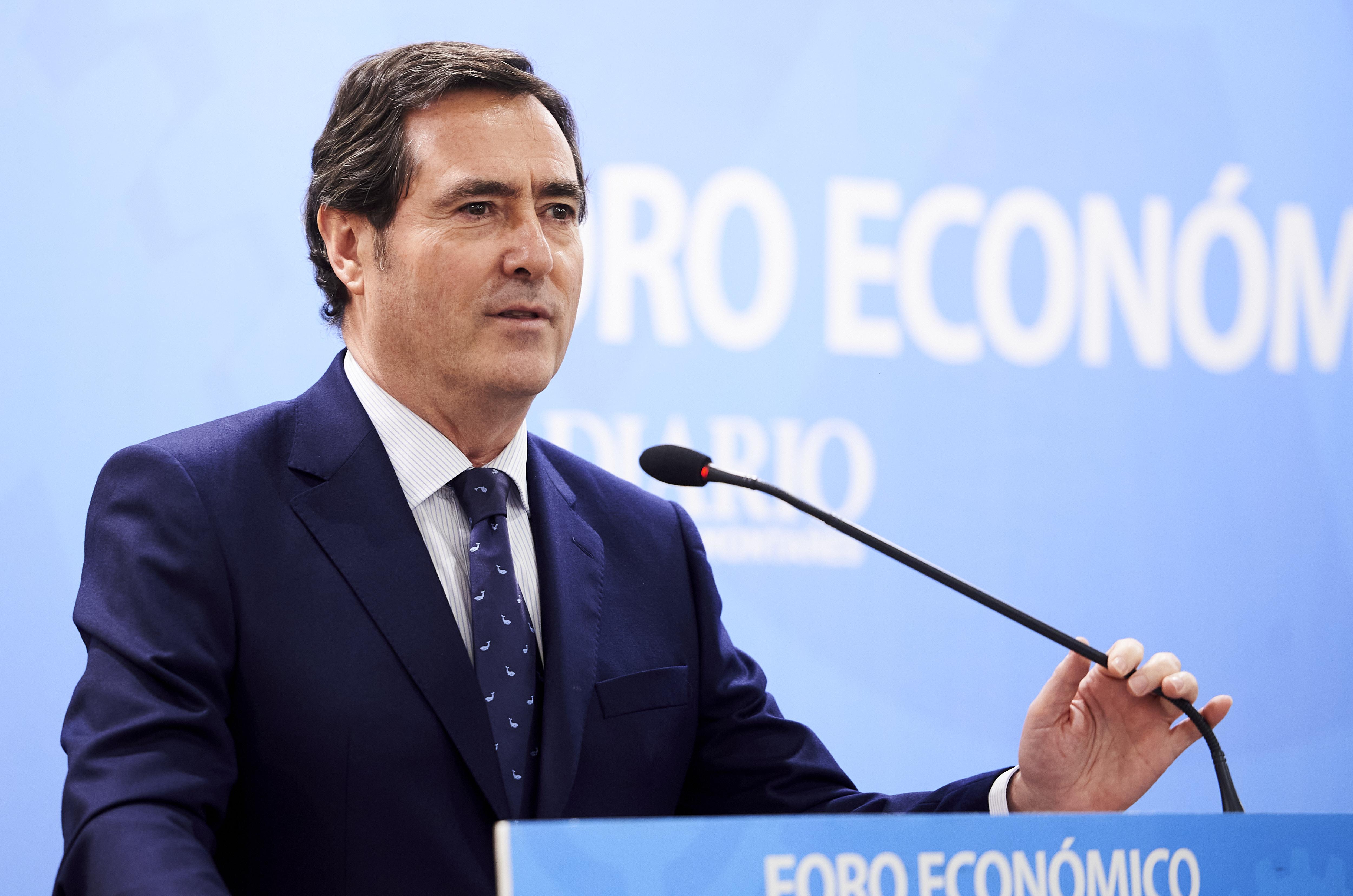 Antonio Garamendi, presidente de la CEOE