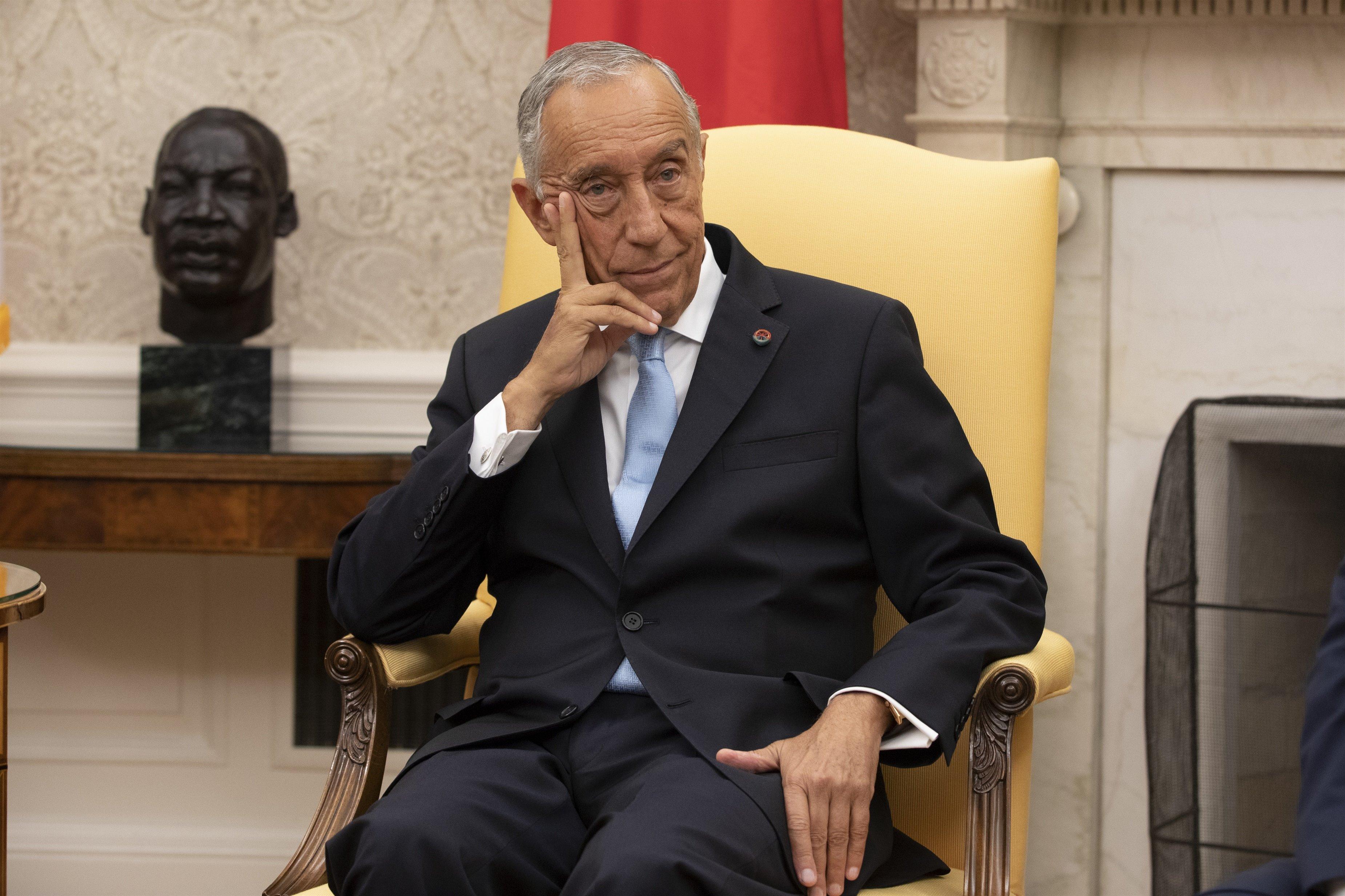 El presidente de Portugal, Marcelo Rebelo de Sousa. Fuente: Europa Press.