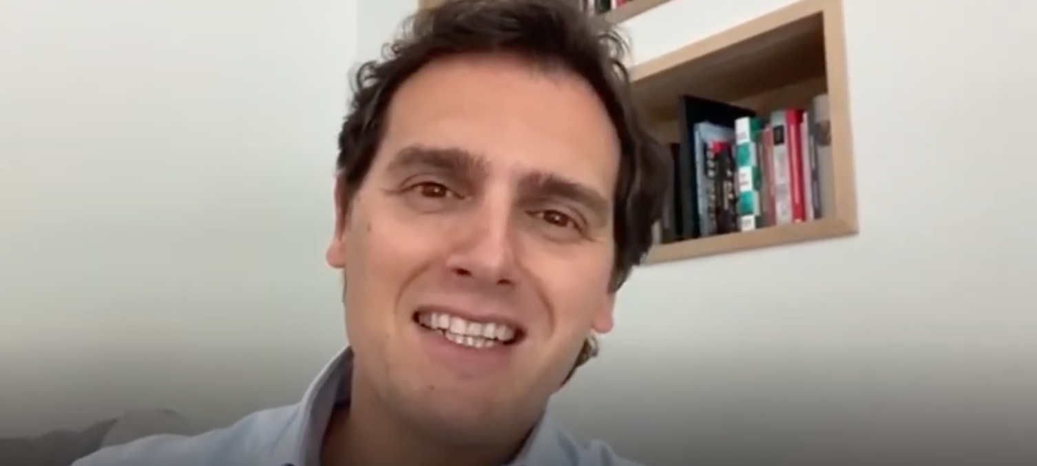 Albert Rivera reaparece para apoyar a Inés Arrimadas. Cs