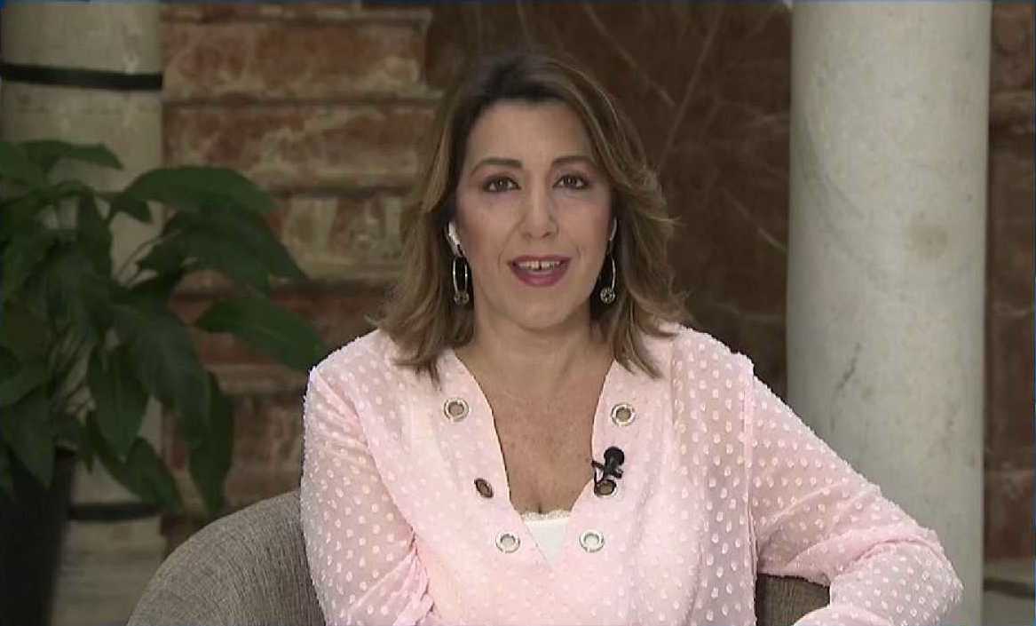 Susana Díaz, hoy en Los desayunos de TVE.