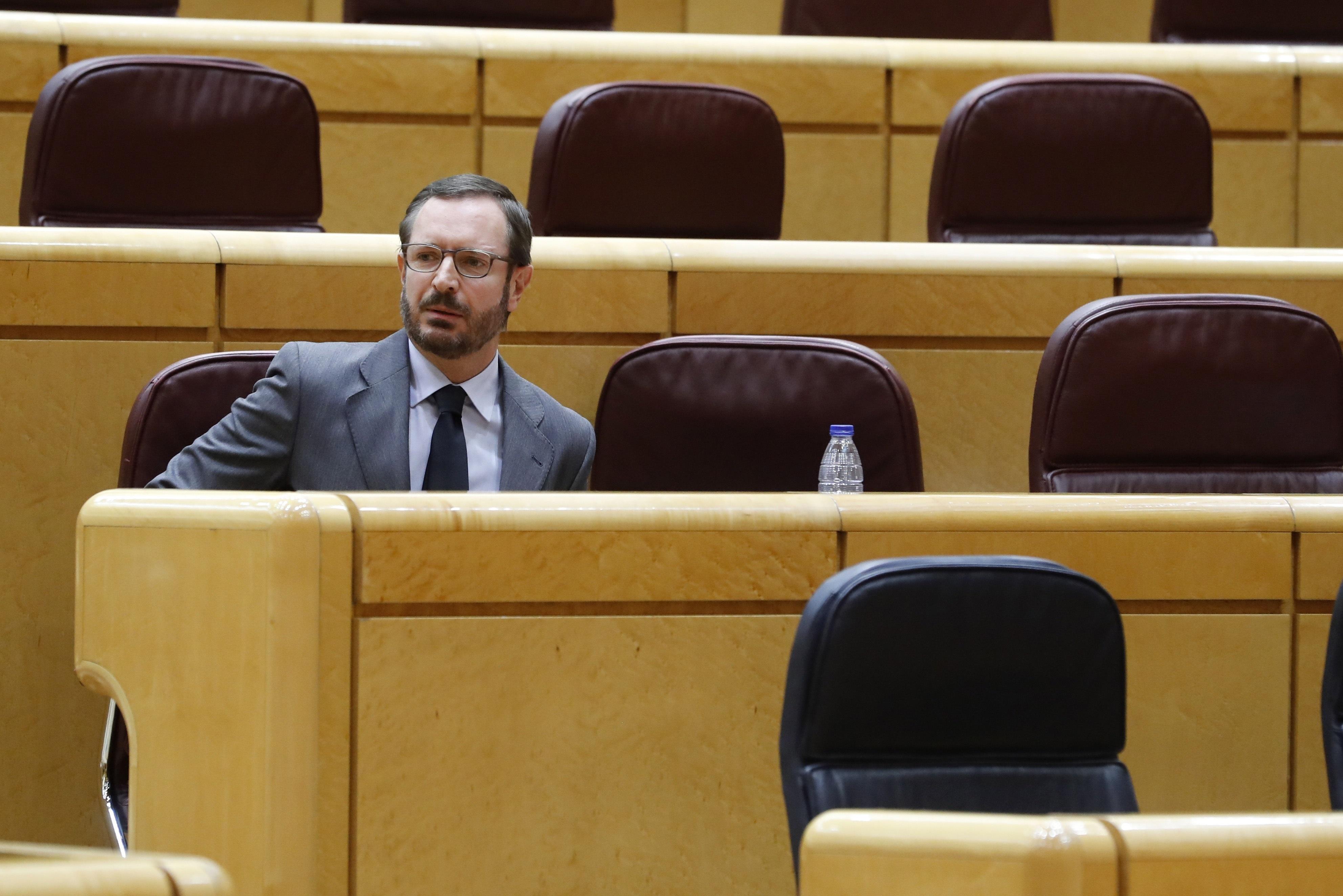 Javier Maroto interviene en el Senado. EP