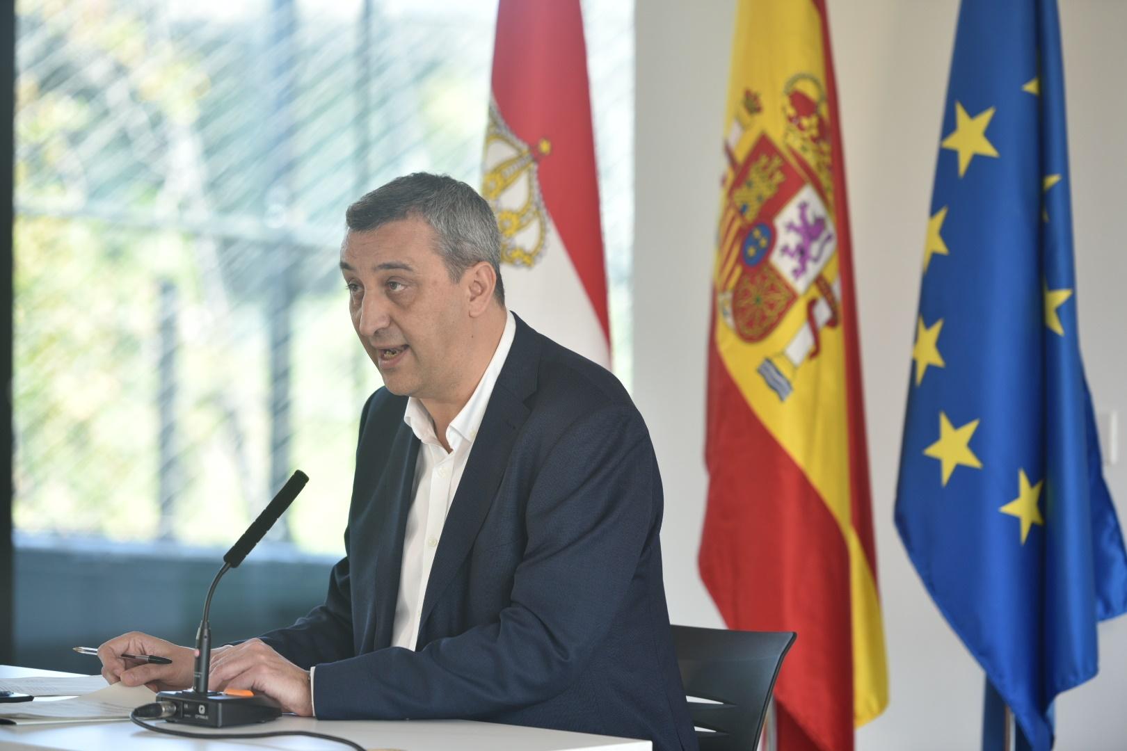 El portavoz del Equipo de Gobierno de La Rioja, Chus del Río