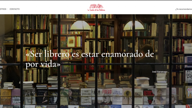 En La Tienda de las Palabras te recomiendan libros en función de tus gustos y estado anímico