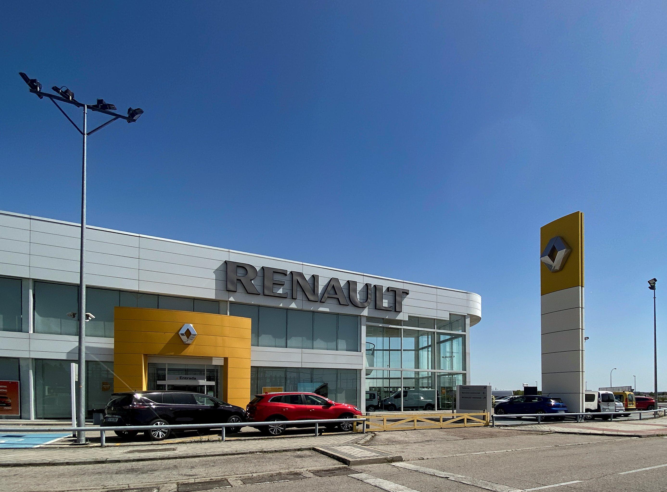 Imagen de un concesionario de Renault. Fuente: EP.