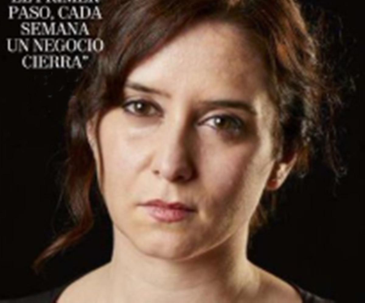Imagen de Isabel Díaz Ayuso en la portada de El Mundo