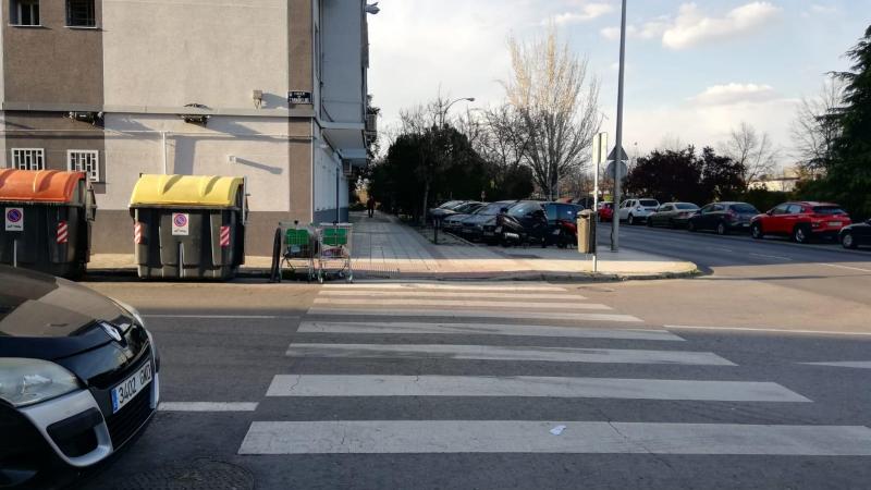 Calles vacías en un barrio madrileño durante el Estado de Alarma