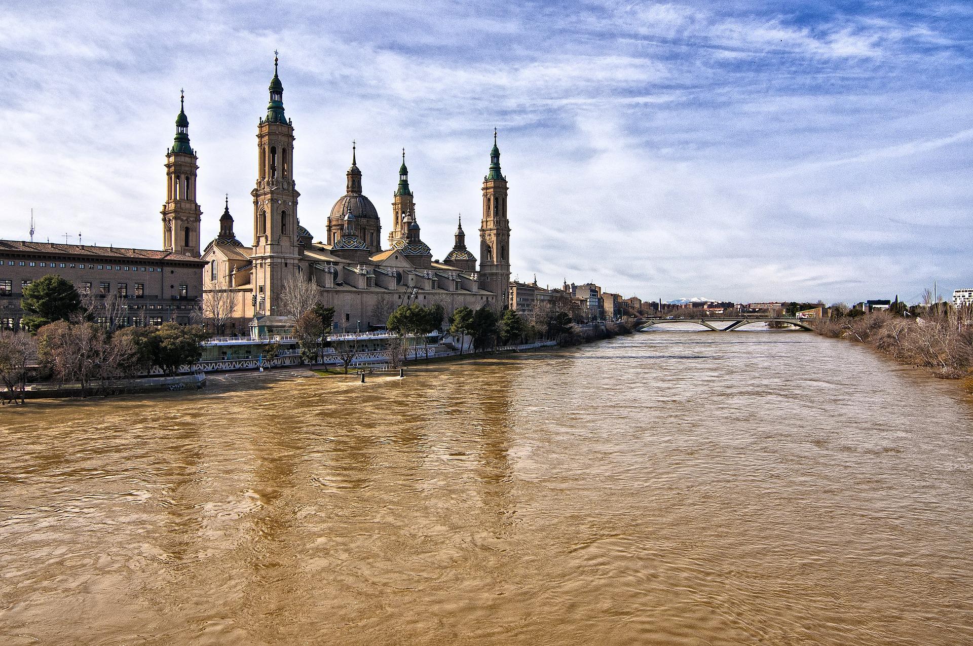 Basílica del Pilar en Zaragoza.