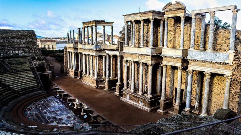 Teatro romano de Mérida. Pixabay
