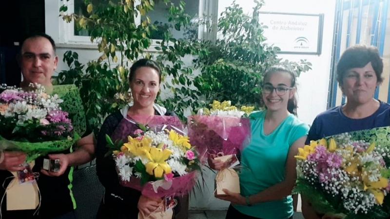 Trabajadoras del Centro de Alzheimer de Alcaracejos