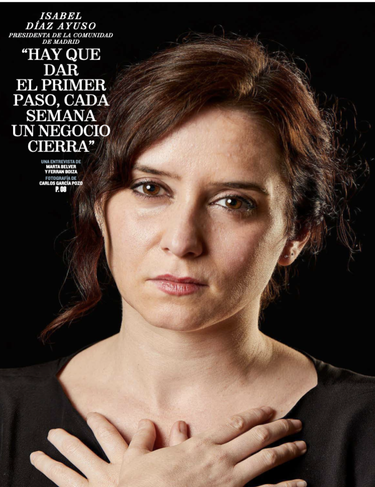 02. Coronavirus. Diaz Ayuso posando. El Mundo.10.05.20 02. Coronavirus. Diaz Ayuso posando. El Mundo.10.05.20