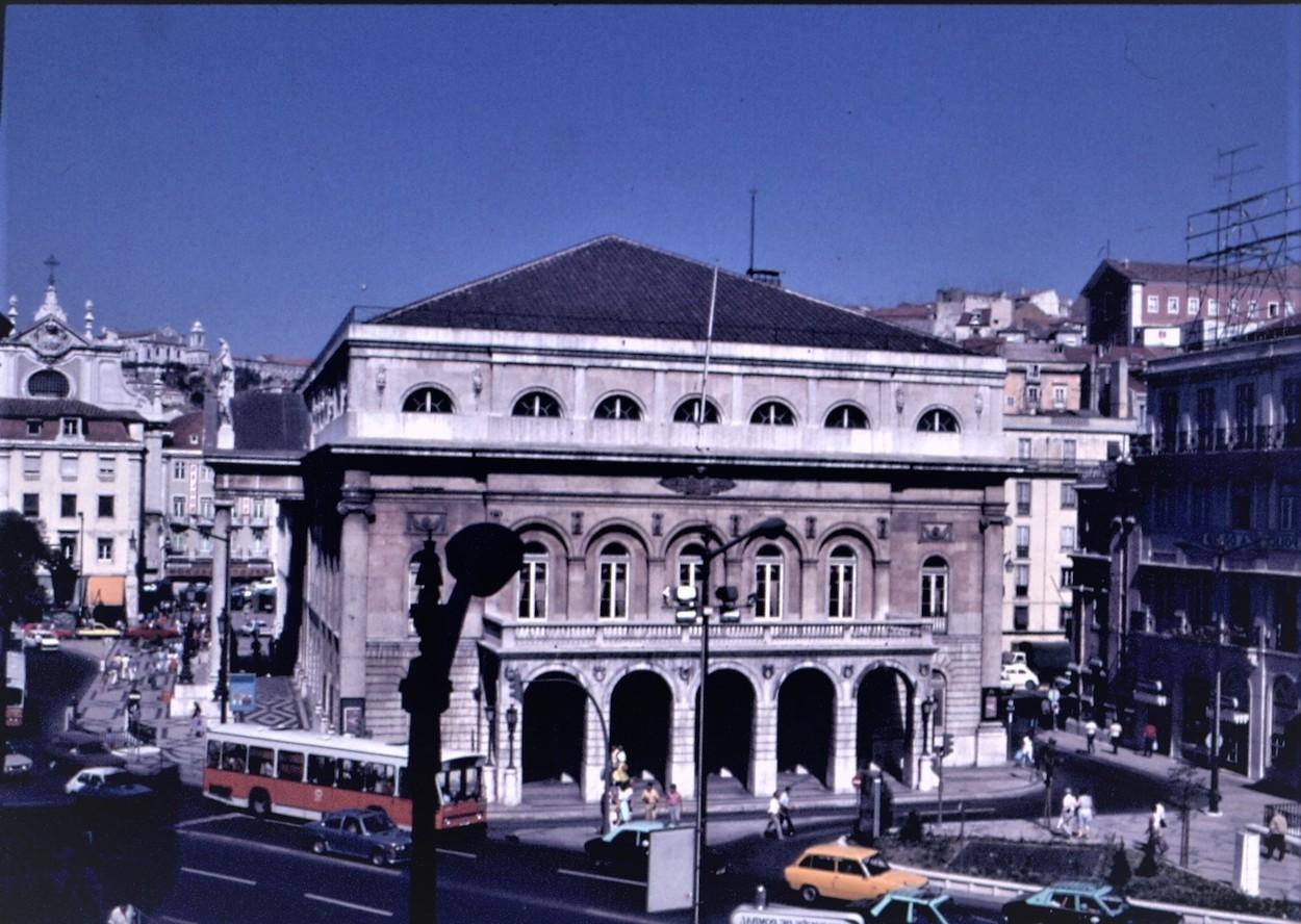 Teatro Rossio de Lisboa.