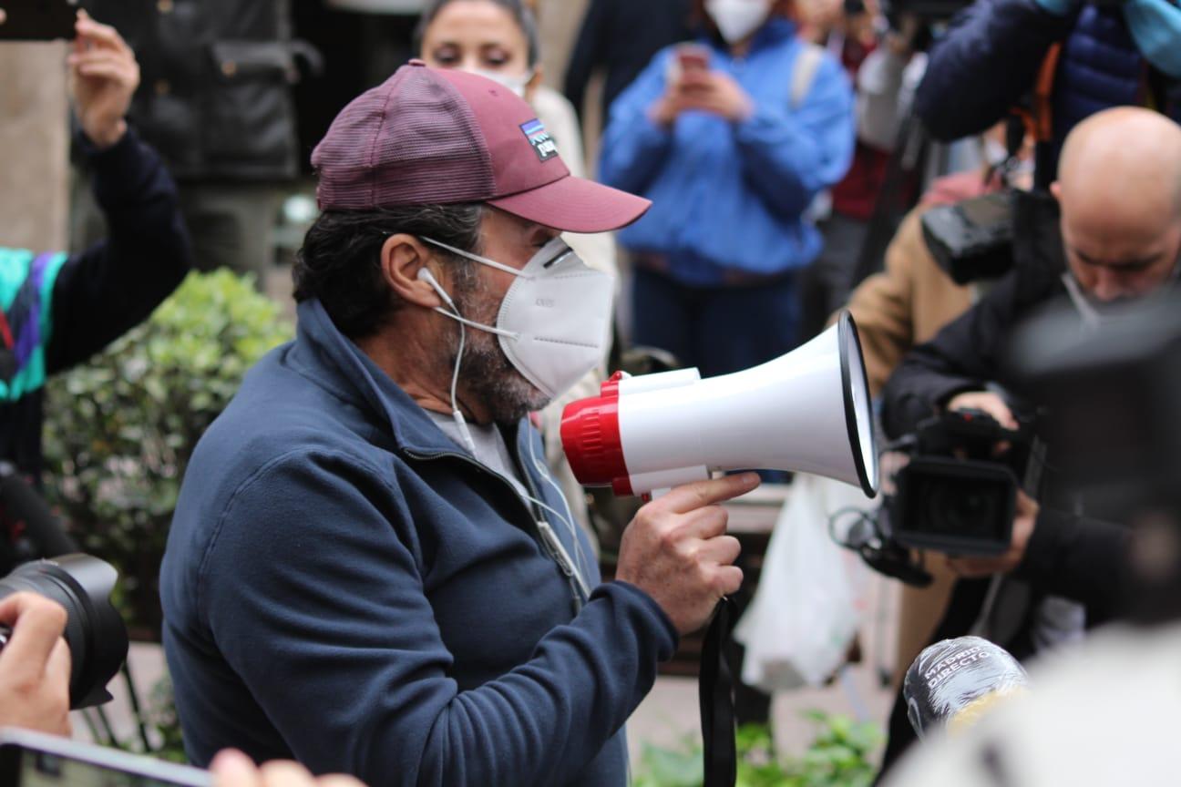 Manifestación barrio de Salamanca