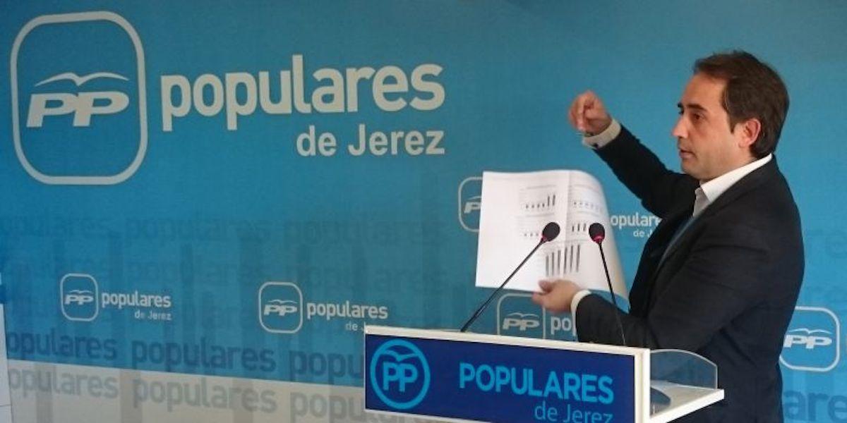 Antonio Saldaña, secretario general del PP de Cádiz.