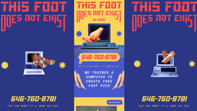 This foot does not exist