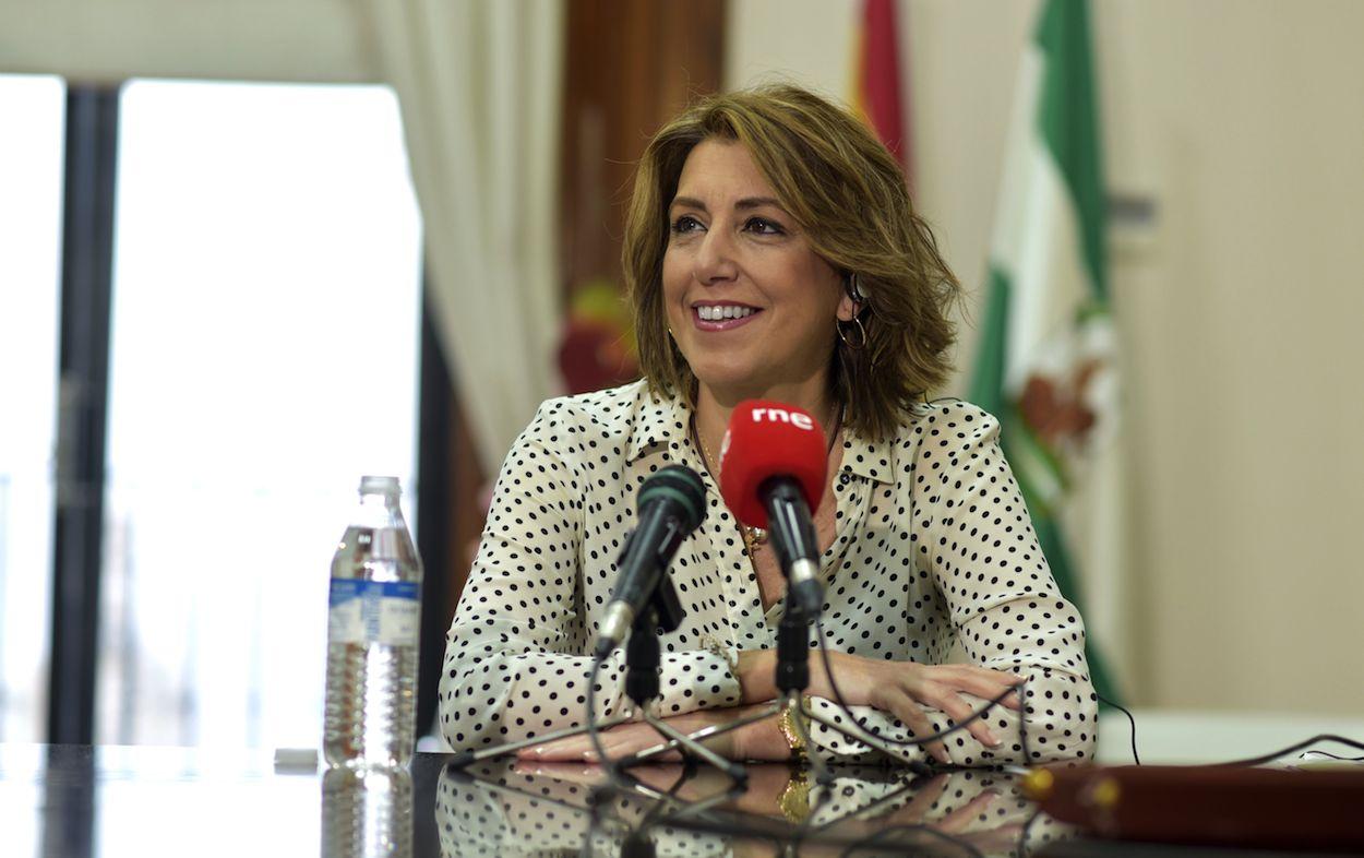 Susana Díaz, hoy en RNE.