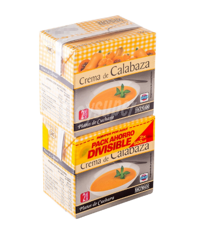 Mercadona: Crema de calabaza