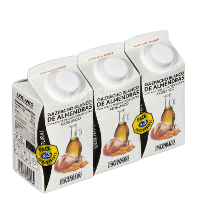 Mercadona: Gazpacho blanco de almendra