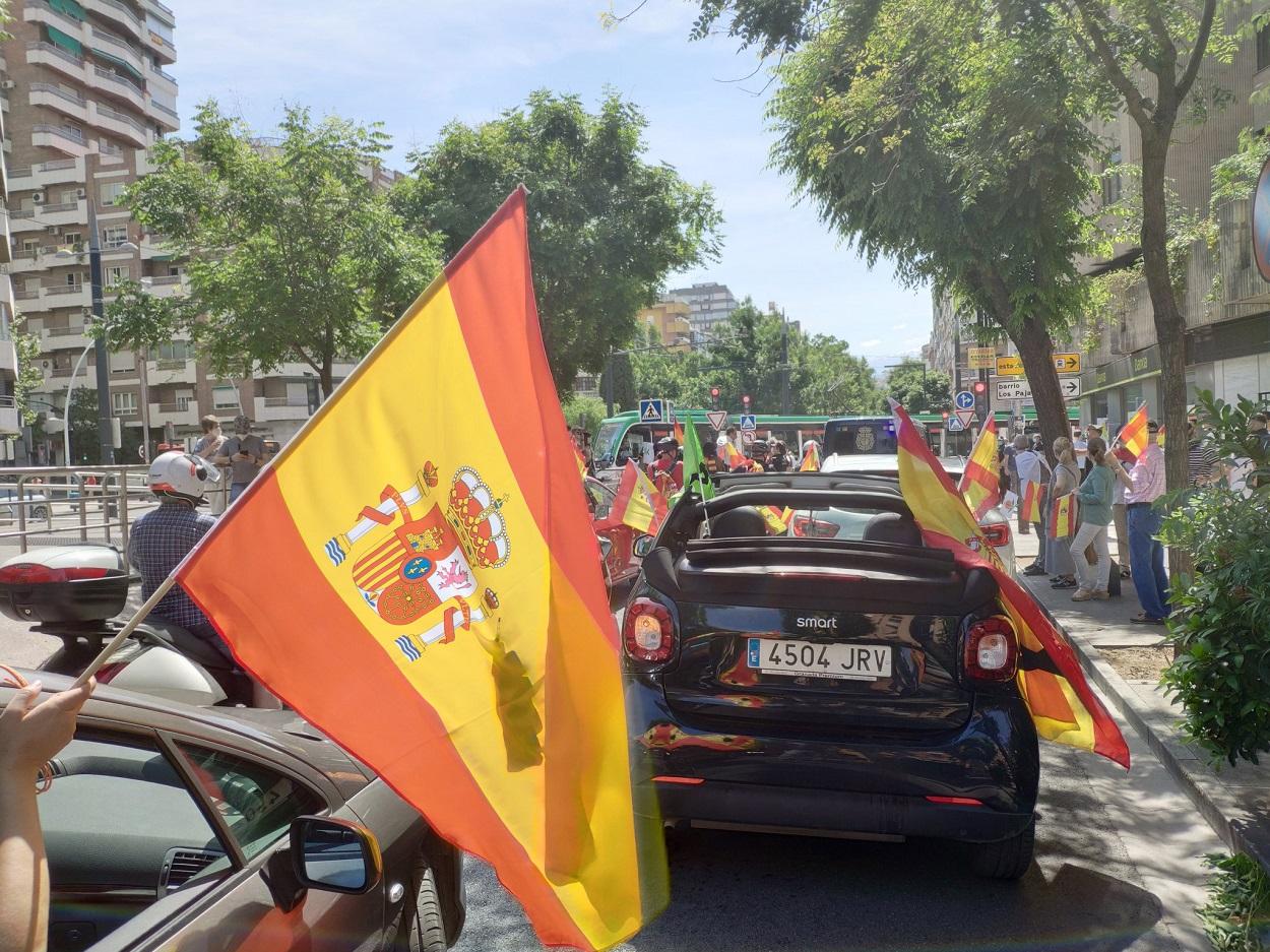 Manifestación de Vox. Twitter