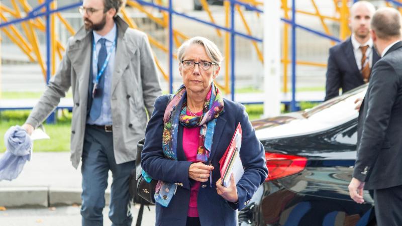 La ministra de Transición Ecológica e Inclusión del Gobierno francés, Élisabeth Borne