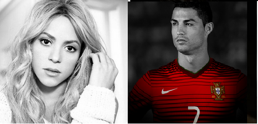 Shakira gana a Cristiano Ronaldo por goleada