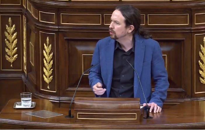 Pablo Iglesias en el Congreso