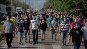 Los trabajadores de Nissan se manifiestan ante las plantas que cerrarán este año - Europa Press