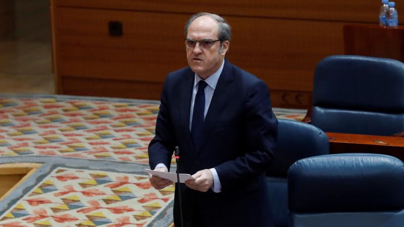 Ángel Gabilondo en la Asamblea de Madrid.