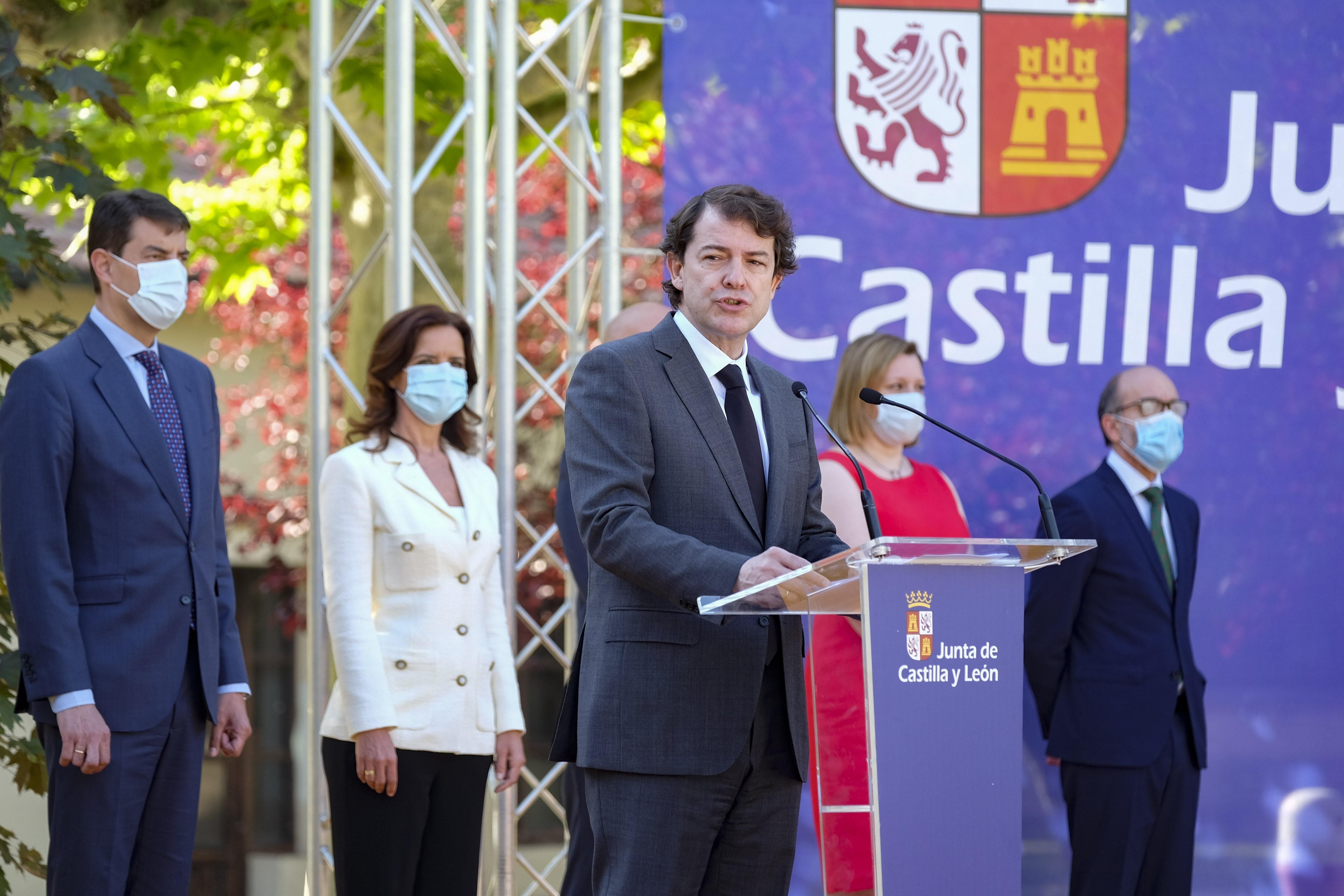 El presidente de la Junta de Castilla y León, Alfonso Fernández Mañueco - Europa Press