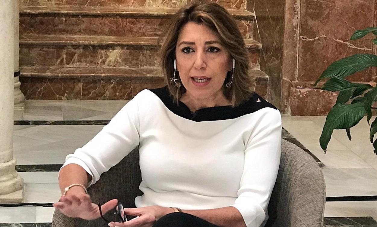 Susana Díaz, líder del PSOE andaluz.