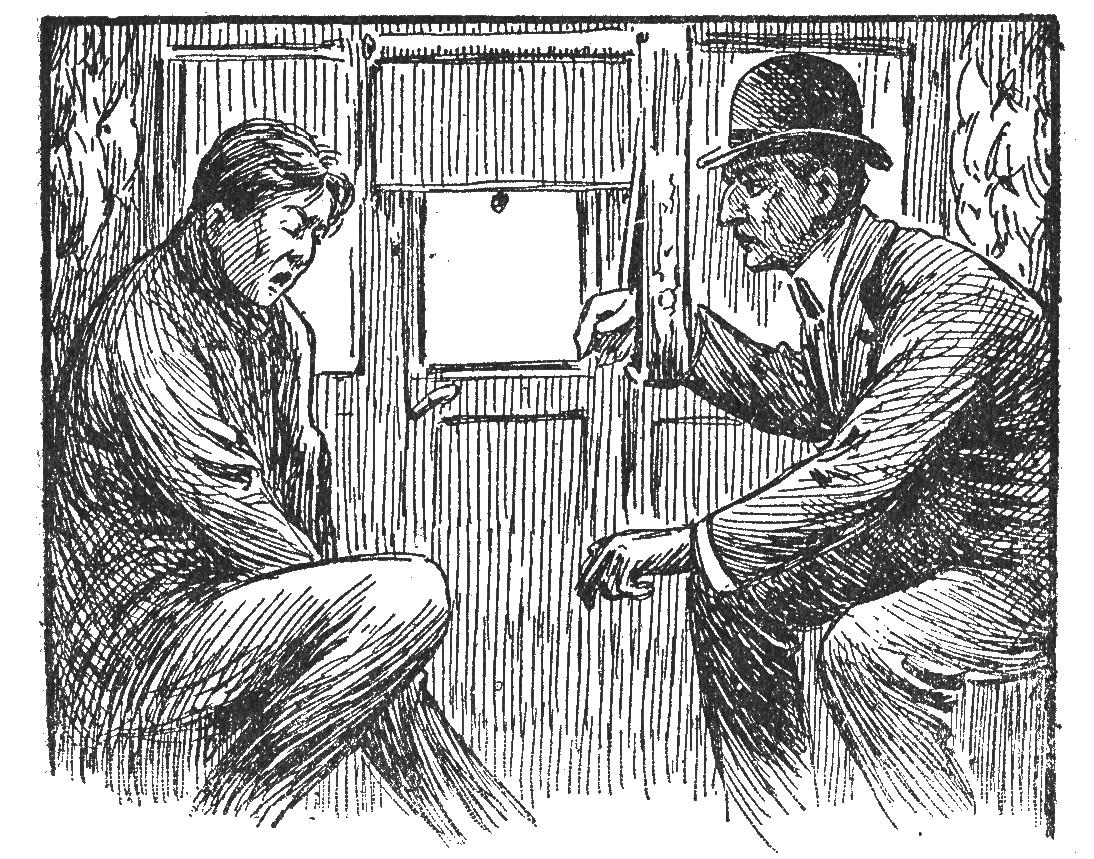 Ilustracion de Alfred Roloff , coautor de la serie anónima 'El detective Sherlock Holmes y sus más famosas aventuras'