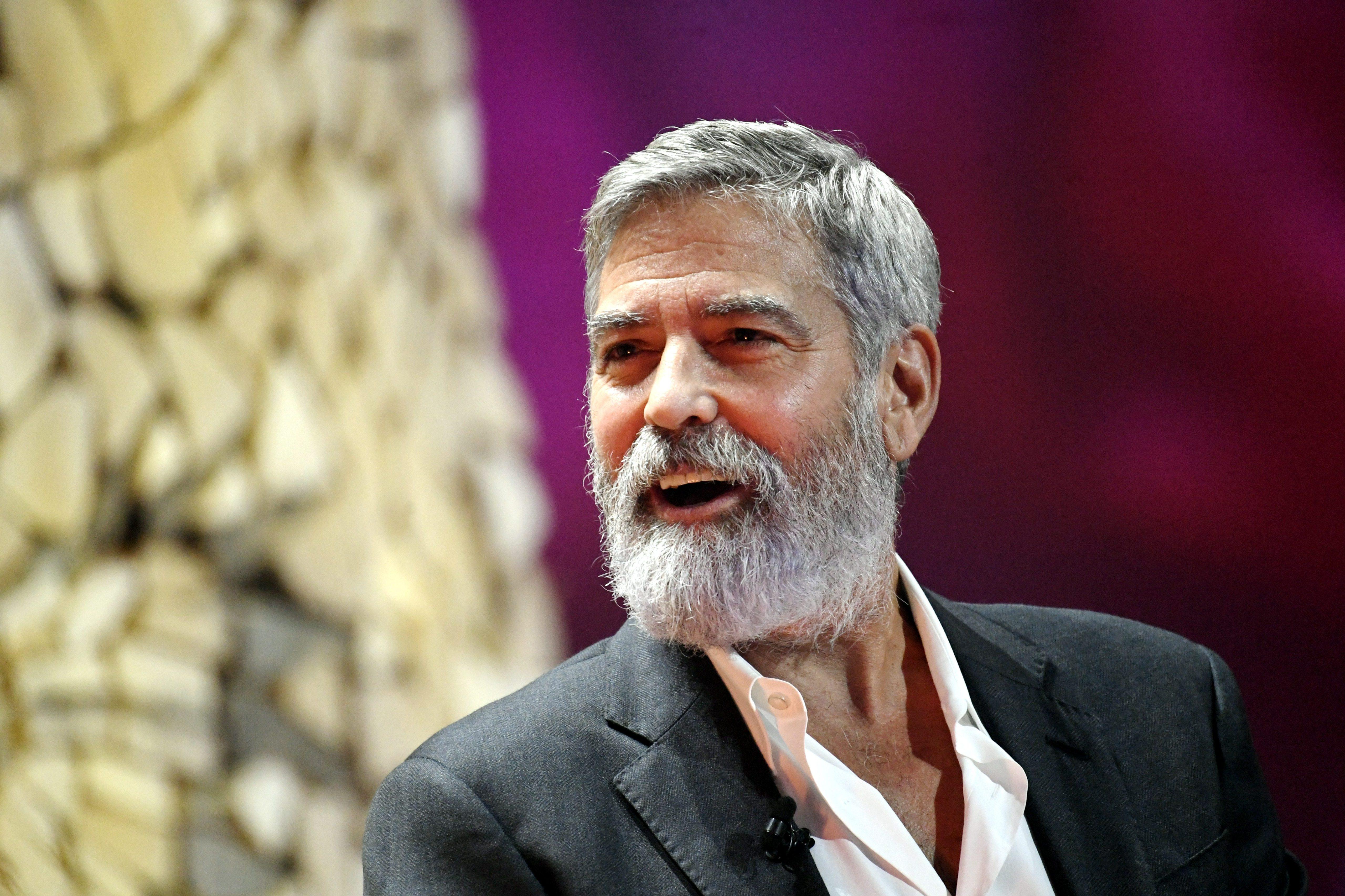 El actor estadounidense George Clooney