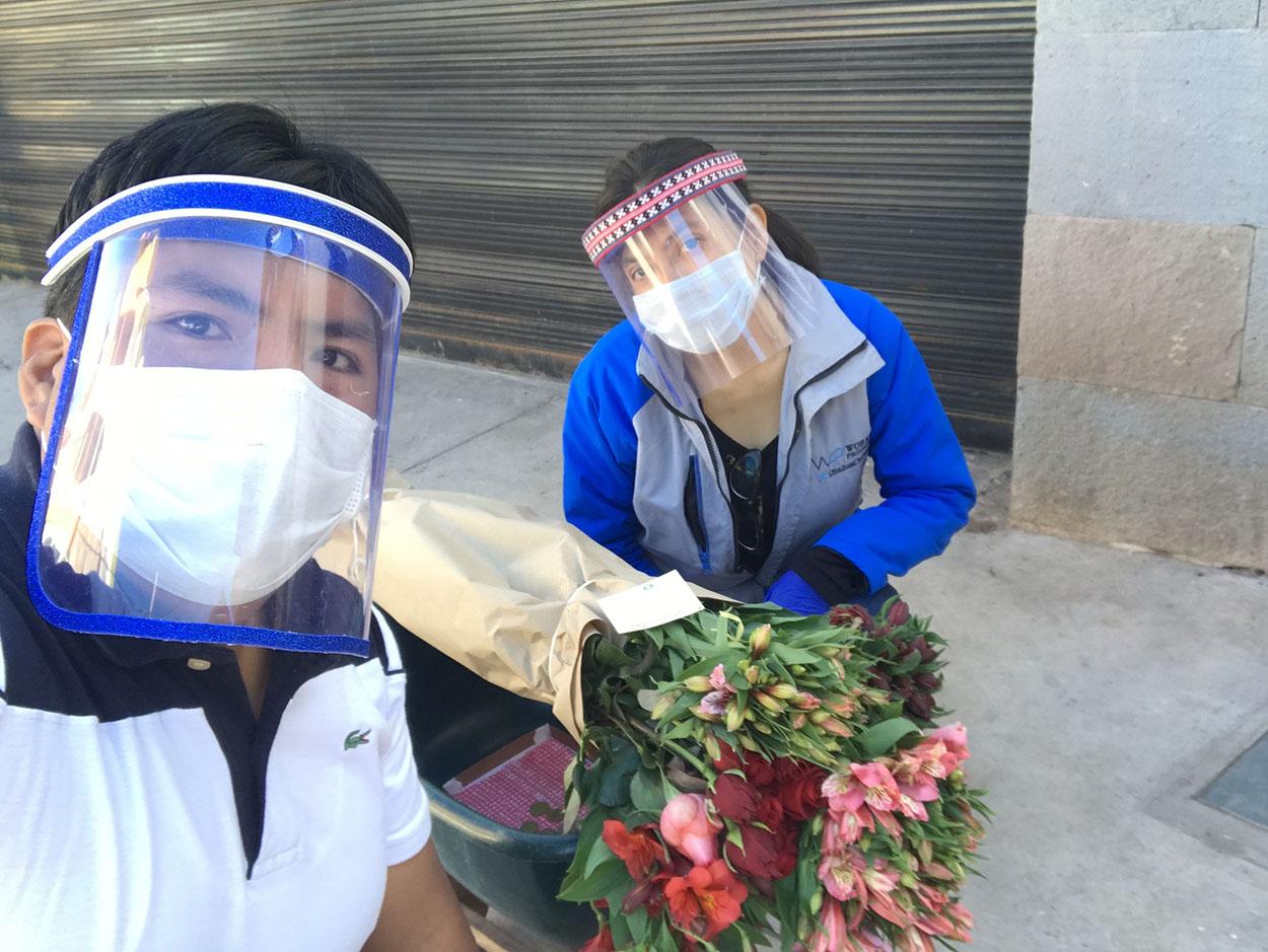 En Perú, un negocio de flores se ha enfocado en el cultivo de hortalizas