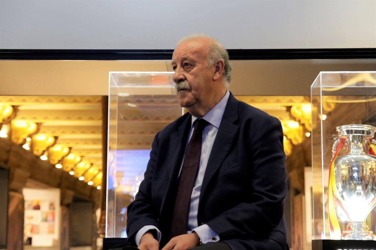 El exseleccionador Nacional de Fútbol, Vicente del Bosque