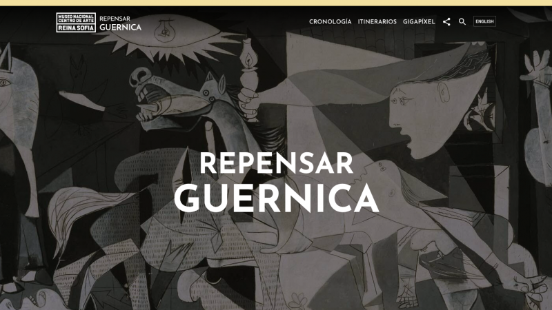 Repensar Guernica fue el momento cumbre en el que el Reina Sofía supo explotar las tecnologías